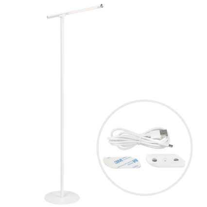 Briloner 1384-016 - LED Сенсорний торшер з регулюванням яскравості 2в1 EVERYWHERE LED/2,3W/5V 2000 mAh