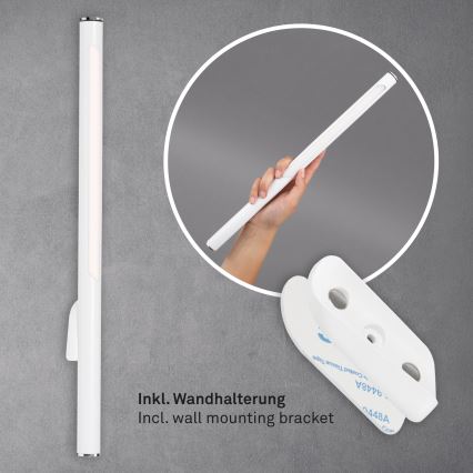 Briloner 1384-016 - Светодиодный сенсорный торшер с регулированием яркости 2в1 EVERYWHERE LED/2,3W/5V 2000 mAh