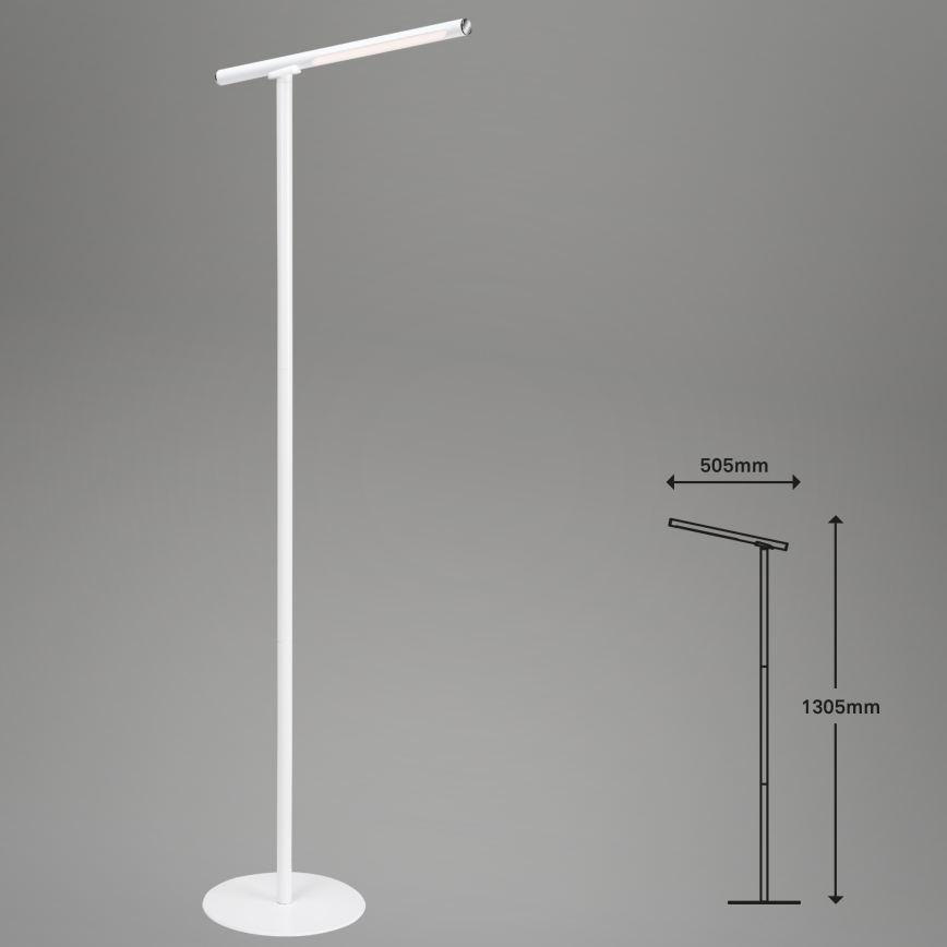 Briloner 1384-016 - Светодиодный сенсорный торшер с регулированием яркости 2в1 EVERYWHERE LED/2,3W/5V 2000 mAh