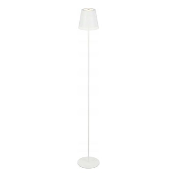 Briloner 1438016 - LED Сенсорний торшер з регулюванням яскравості 3в1 LED/3,5W/5V IP44 3000K 38-130 см білий