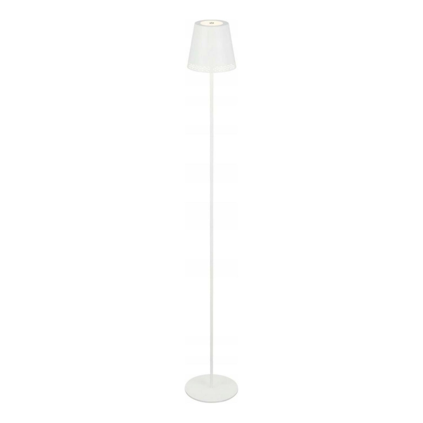 Briloner 1438016 - Светодиодный сенсорный торшер с регулированием яркости 3в1 LED/3,5W/5V IP44 3000K 38-130 см белый