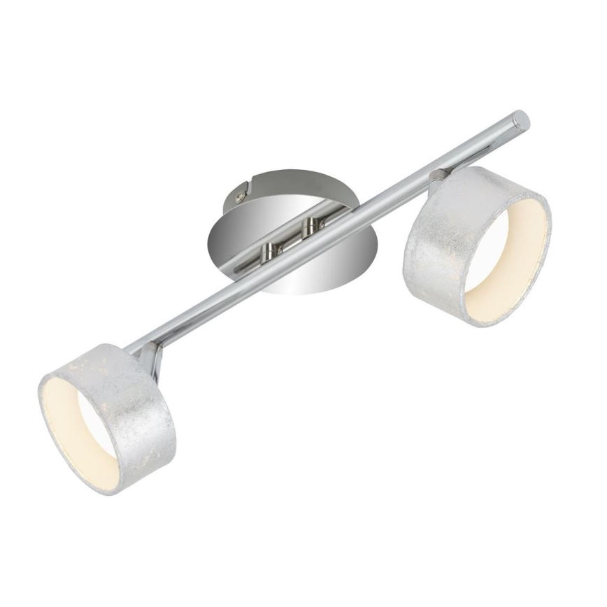 Briloner 2038-024 - Точечный светодиодный светильник  PRO 2xLED/5W/230V