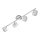 Briloner 2038-044 - Точковий LED світильник PRO 4xLED/5W/230V