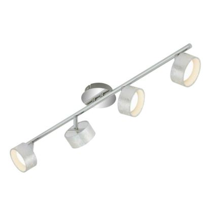 Briloner 2038-044 - Точковий LED світильник PRO 4xLED/5W/230V