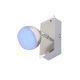 Briloner 2040-012 - LED RGB Точковий світильник з регульованою яскравістю 1xLED/3,3W/230V + дистанційне керування