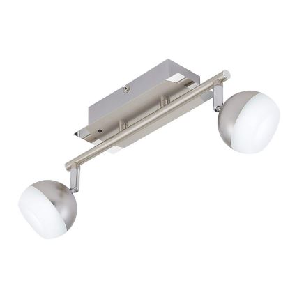 Briloner 2040-022 - LED RGB Точковий світильник з регульованою яскравістю 2xLED/3,3W/230V + ПУ
