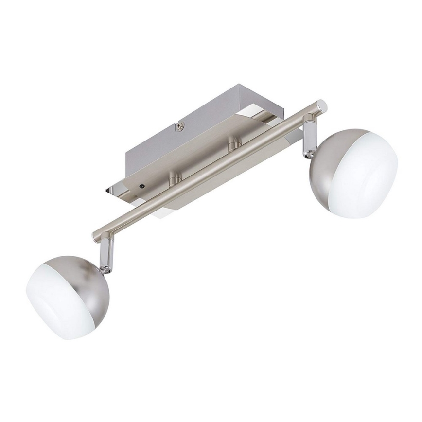 Briloner 2040-022 - LED RGB Точковий світильник з регульованою яскравістю 2xLED/3,3W/230V + ПУ