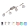 Briloner 2040-042 - LED RGB Точковий світильник з регулюванням яскравості BAFFLE 4xLED/3,3W/230V + пульт дистанційного керування