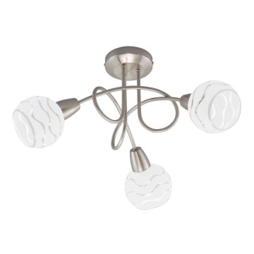 Briloner 2046-032 - Пристельова люстра VIOLA 3xE14/40W/230V