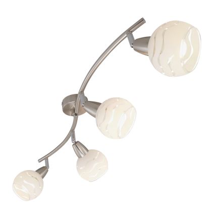 Briloner 2046-042 - Точковий світильник VIOLA 4xE14/40W/230V
