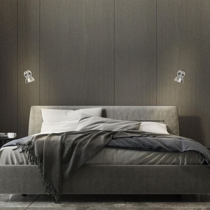 Briloner 2049-014 - Настінний точковий світильник RETRO 1xE14/40W/230V сірий