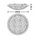 Briloner 2052-028 - Стельовий світильник SPLASH 2xE14/40W/230V