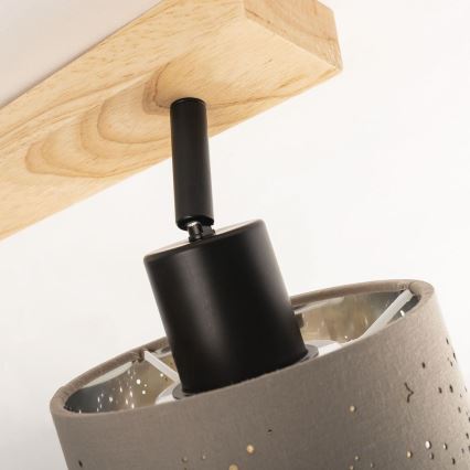 Briloner 2078-041 - Точковий світильник SPOTLIGHT 4xE27/25W/230V бежевий