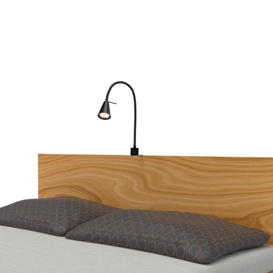 Briloner 2080-015 - Світлодіодна настінна лампа COMFORT LIGHT 1xGU10/5W/230V чорний