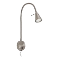 Briloner 2082-012 - Світлодіодна настінна лампа COMFORT LIGHT 1xGU10/5W/230V матовий хром