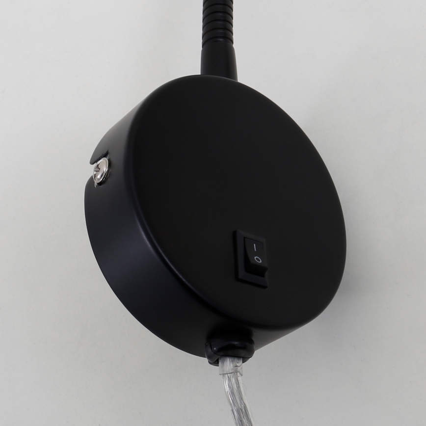 Briloner 2082-015 - Світлодіодна настінна лампа COMFORT LIGHT 1xGU10/5W/230V чорний
