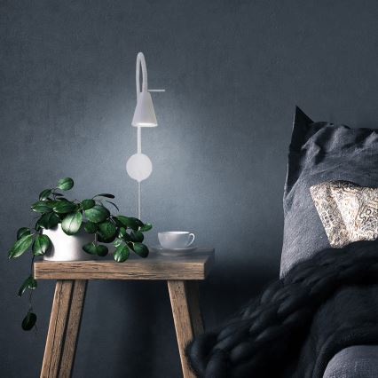 Briloner 2082-016 - LED гнучкий настінний світильник COMFORT LIGHT 1xGU10/5W/230V білий