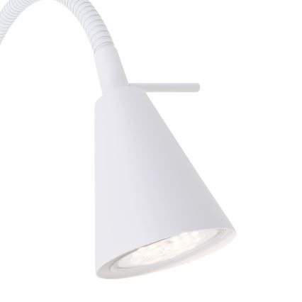 Briloner 2082-016 - LED гнучкий настінний світильник COMFORT LIGHT 1xGU10/5W/230V білий