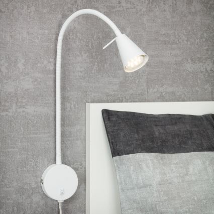 Briloner 2082-016 - Світлодіодна настінна лампа COMFORT LIGHT 1xGU10/5W/230V білий