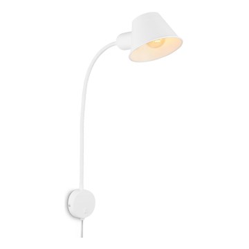 Briloner 2089-016 - Гибкий настенный светильник BRELLO 1xE27/10W/230V белый