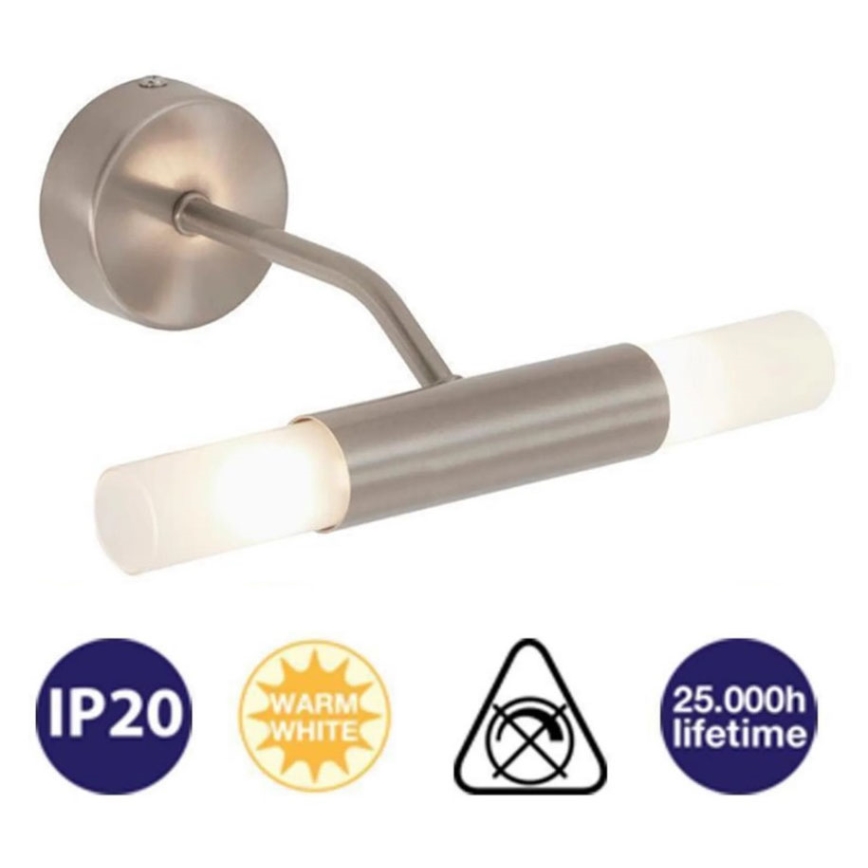 Briloner 2096-022 - Настінний LED світильник 2xG9/2,25W/230V