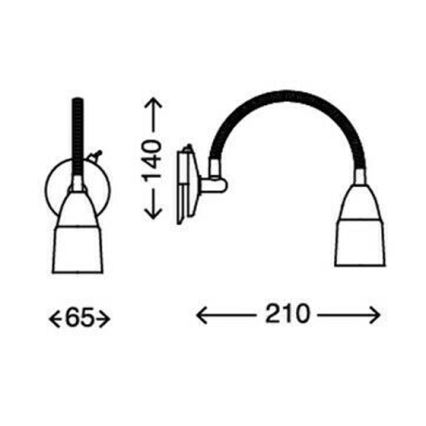 Briloner 2097-018 - Светодиодная подсветка для зеркала SPLASH 1xG9/2,5W/230V