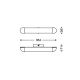 Briloner 2099-018 - Светодиодный настенный светильник для ванной комнаты SPLASH 1xLED/7W/230V