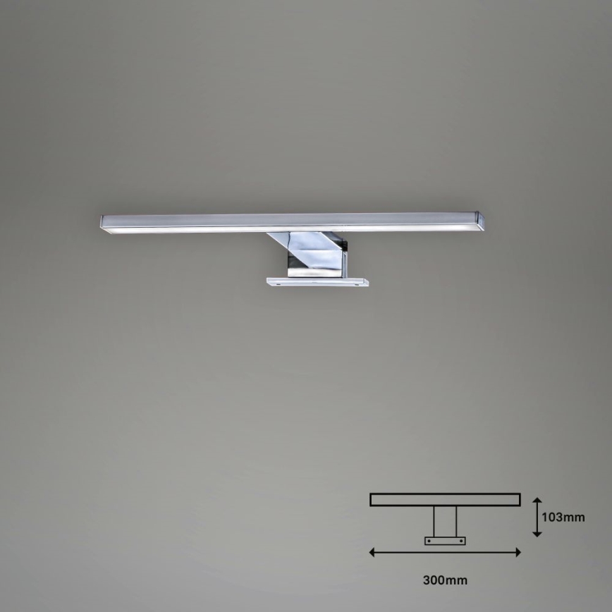 Briloner 2104-018 - LED Підсвітка для дзеркала для ванної DUN LED/5W/230V 30 см IP44
