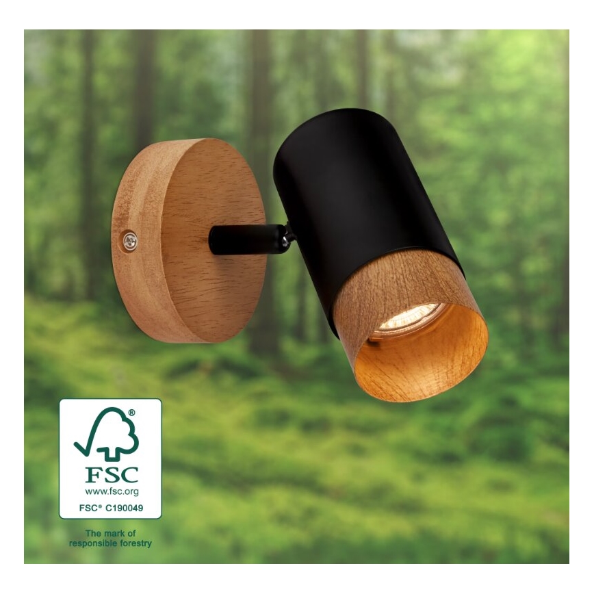 Briloner 2144015 - Настінний точковий світильник SPOT 1xGU10/9W/230V