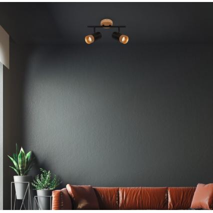 Briloner 2144025 - Точечный светильник SPOT 2xGU10/9W/230V