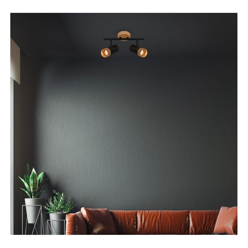 Briloner 2144025 - Точечный светильник SPOT 2xGU10/9W/230V