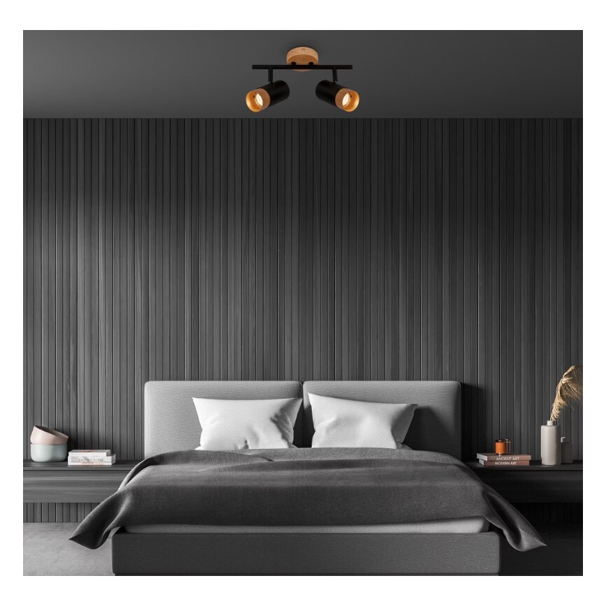 Briloner 2144025 - Точковий світильник SPOT 2xGU10/9W/230V