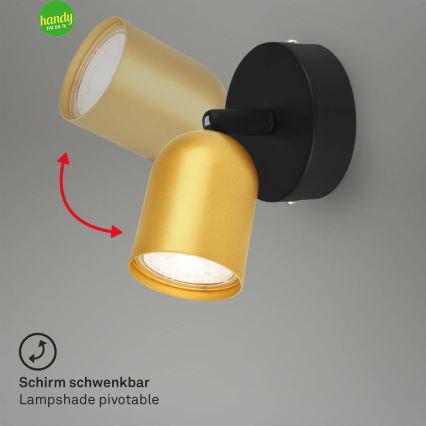 Briloner 2145-017 - Настенный точечный светильник 1xGU10/9W/230V