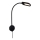 Briloner 2177015 - LED Гнучка настільна лампа з регулюванням яскравості LED/6W/230V чорний