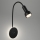Briloner 2178015 - Светодиодная настенная гибкая лампа 1xE14/10W/230V + LED/3W черный