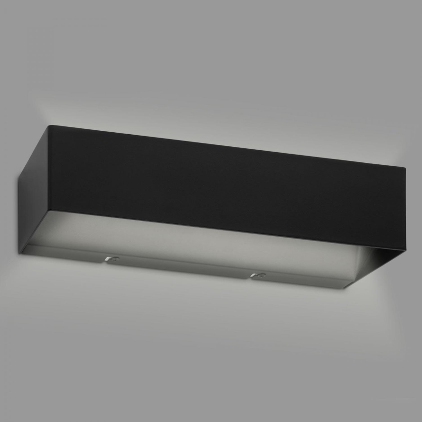 Briloner 2204-015 - Уличный светодиодный настенный светильник LED/8W/230V IP44 черный