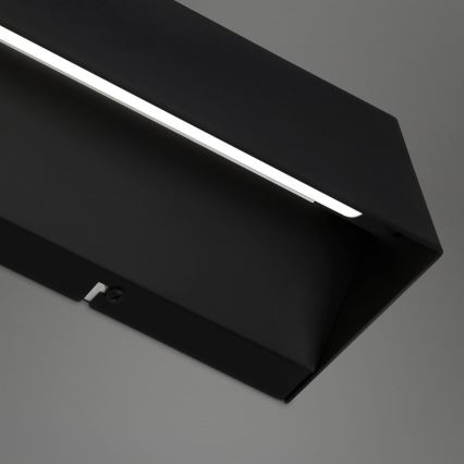 Briloner 2204-015 - Уличный светодиодный настенный светильник LED/8W/230V IP44 черный