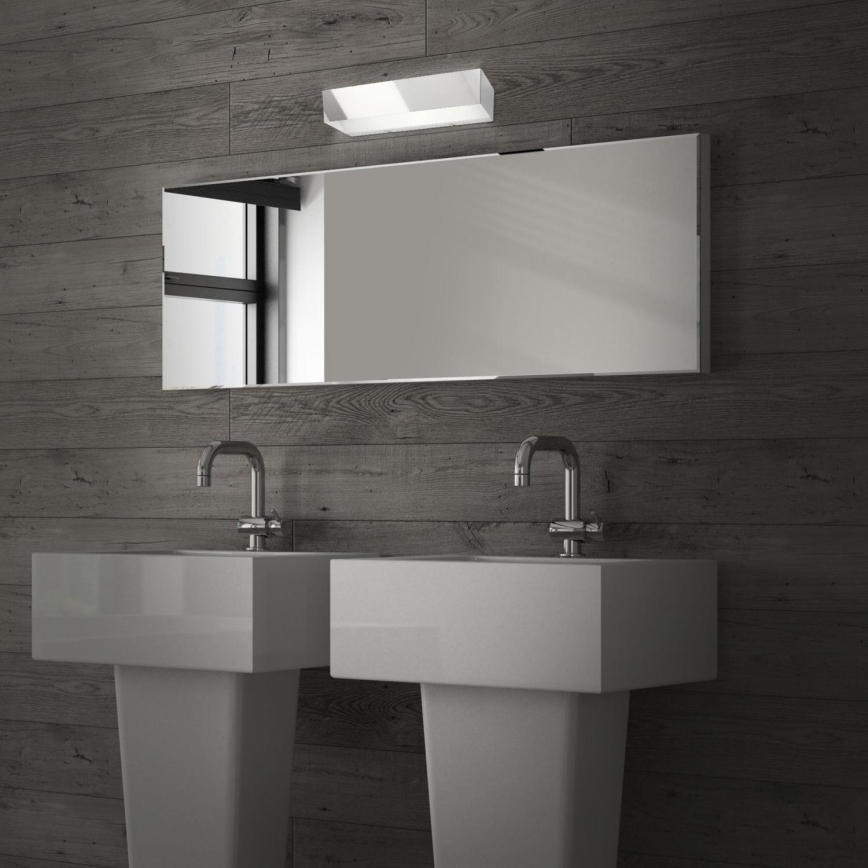 Briloner 2204-018 - Вуличний світлодіодний настінний світильник LED/8W/230V IP44 глянцевий хром