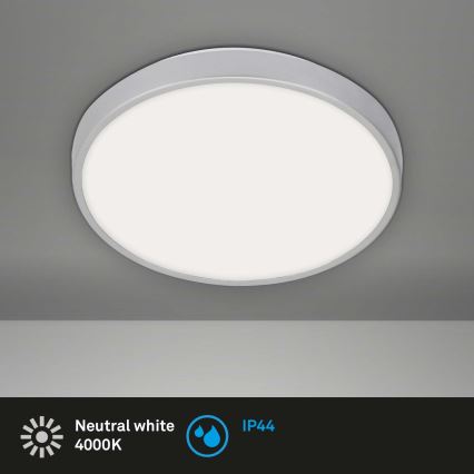 Briloner 2246-018 - Светодиодный потолочный светильник для ванной комнаты SPLASH LED/12W/230V IP44