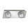 Briloner 2257-028 - Стельовий LED світильник для ванної SURF 2xLED/5W/230V IP44
