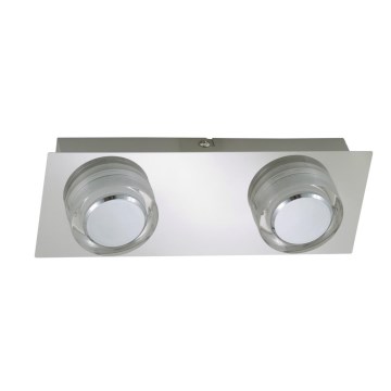 Briloner 2257-028 - Светодиодный потолочный светильник для ванной комнаты SURF 2xLED/5W/230V IP44