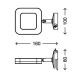 Briloner 2296-018 - Светодиодная подсветка для зеркала SPLASH 1xLED/4,5W/230V