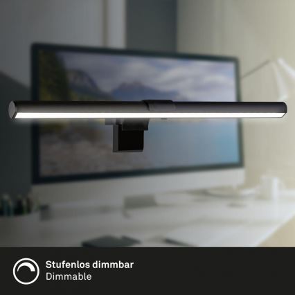 Briloner 2303-015 - Светодиодная подсветка монитора с регулированием яркости LED/3,5W/230V 2700/4000/6500K