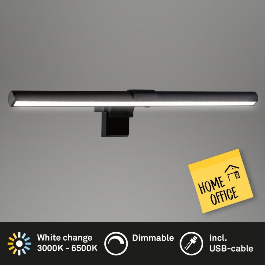 Briloner 2303-015 - Светодиодная подсветка монитора с регулированием яркости LED/3,5W/230V 2700/4000/6500K