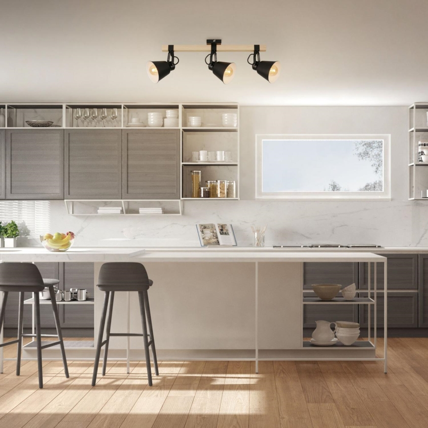 Briloner 2406-035 - Точечный светильник SPOT 3xE27/40W/230V