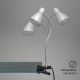 Briloner 2615-014P - Светодиодная лампа с зажимом GRIP LED/2,5W/230V серебристый