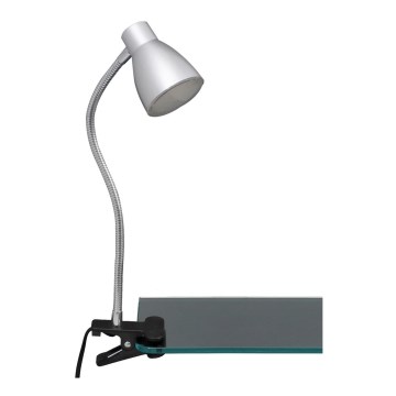 Briloner 2615-014P - Світлодіодна лампа з затискачем GRIP LED/2,5W/230V срібний