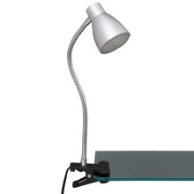 Briloner 2615-014P - Світлодіодна лампа з затискачем GRIP LED/2,5W/230V срібний