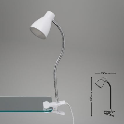 Briloner 2615-016P - Світлодіодна лампа з затискачем GRIP LED/2,5W/230V білий