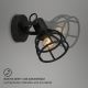 Briloner 2669-015 - Настенный точечный светильник RETRO 1xE14/25W/230V черный